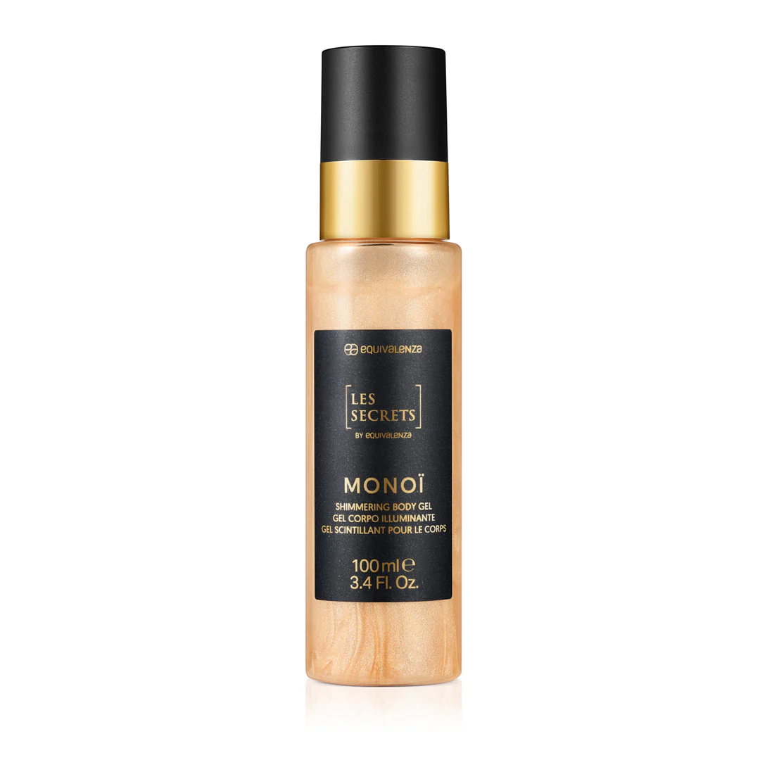 Gel de corp cu sclipici Les Secrets Monoi, 100 ml